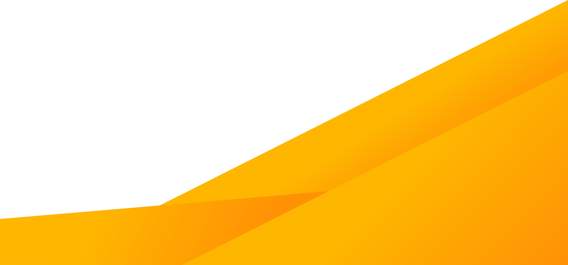 Yellow gradient corner suitable for graphic design projects, presentations, web banners, social media posts, and product mockups png