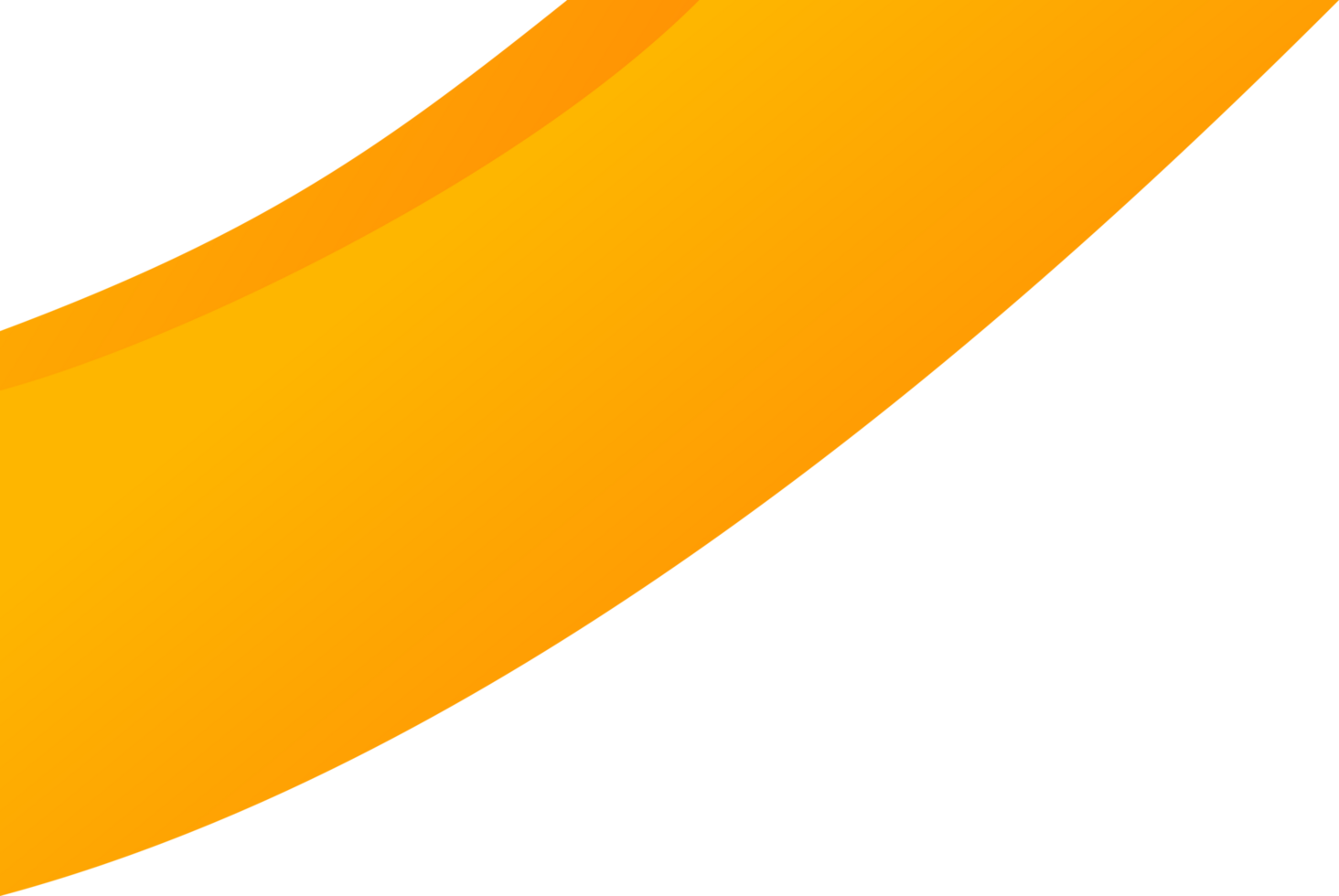 Abstract orange curved shape suitable for backgrounds, posters, banners, and website design with a modern and artistic touch png