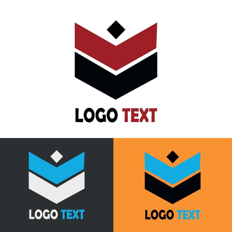 Abstract business logo vector