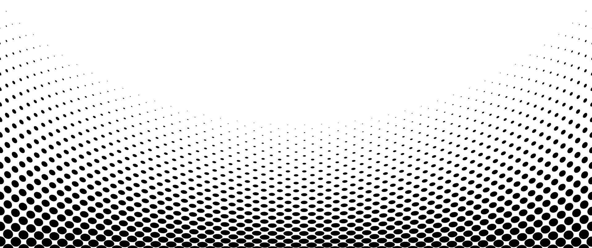 Black dots halftone background element. vector