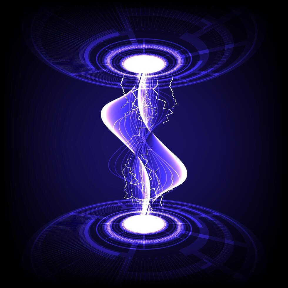 digital technology composition abstract background vector