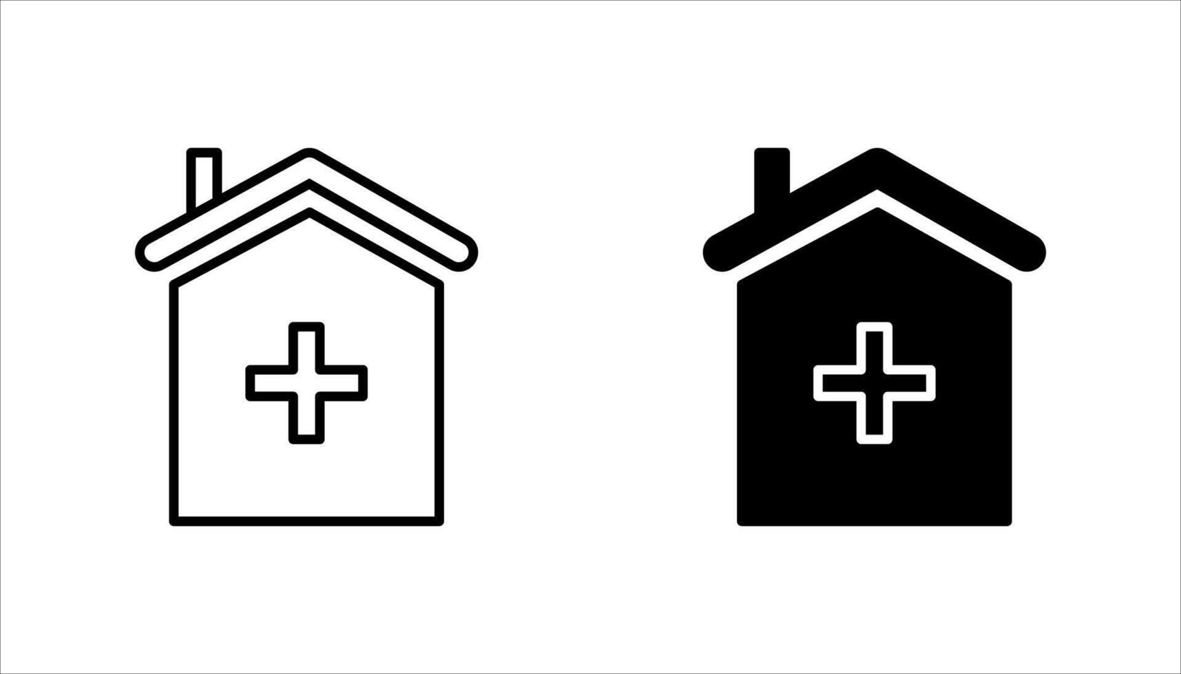 Healthcare Icon Set, on white background vector