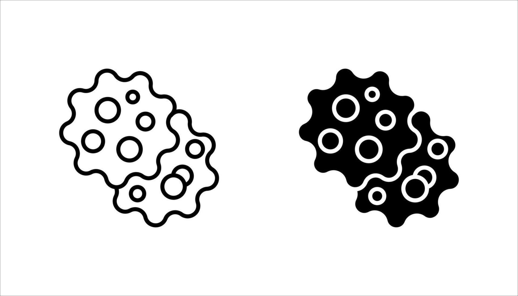 cancer set icon.. vector