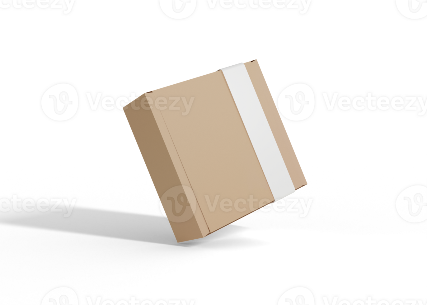 Creative Box Label Package for Unique Branding Visuals png