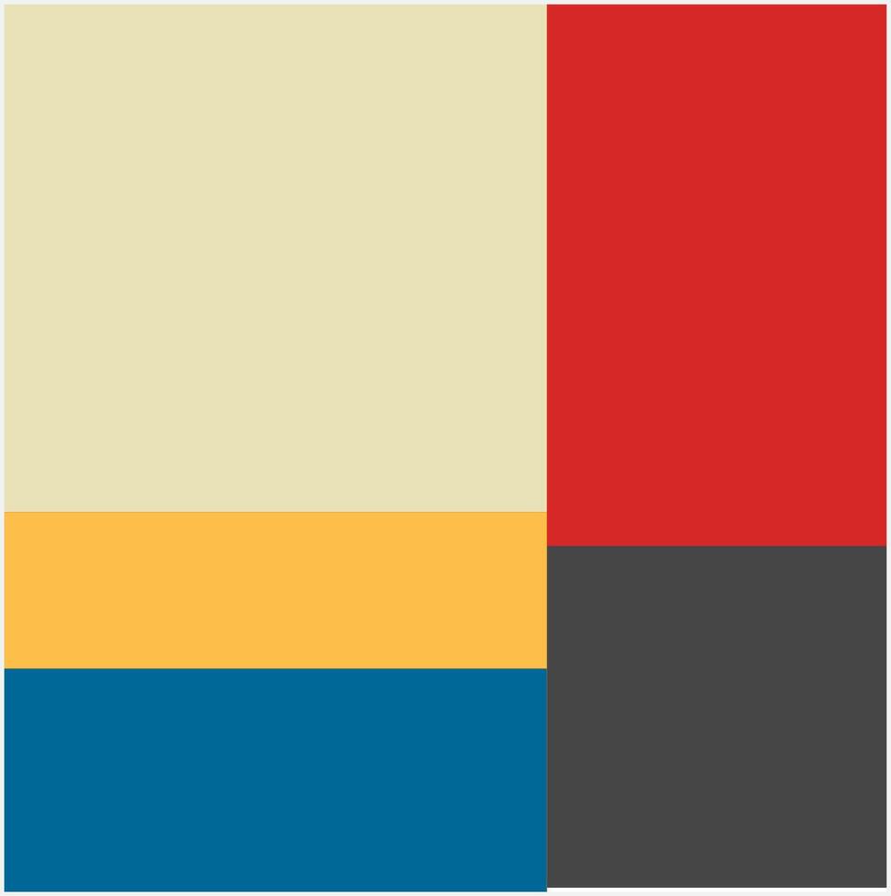 Interior Design with a Bauhaus Touch vector