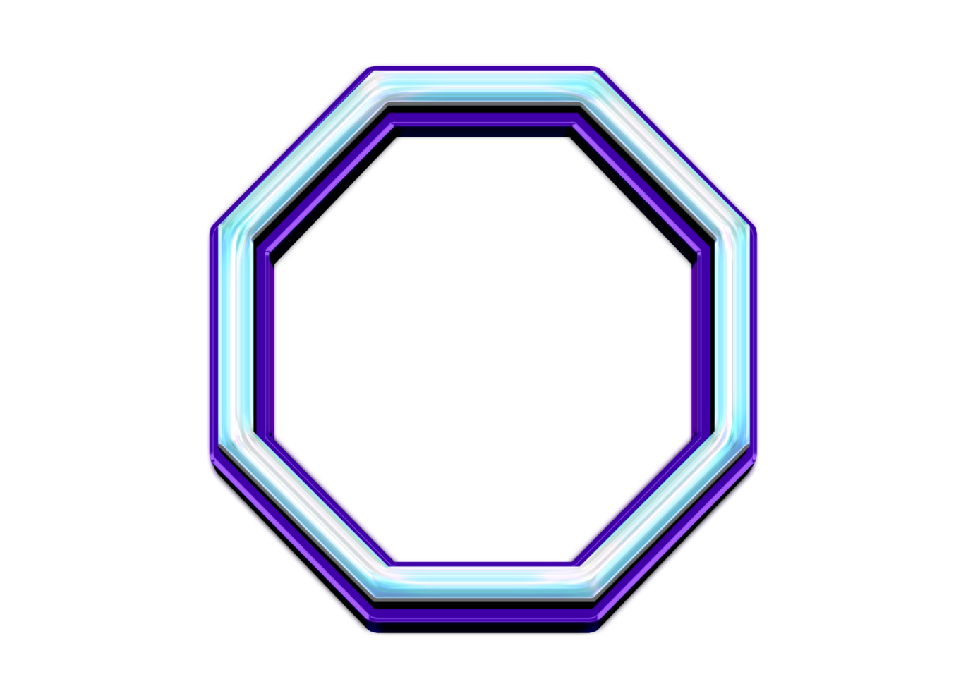 circle light 3d glossy design png