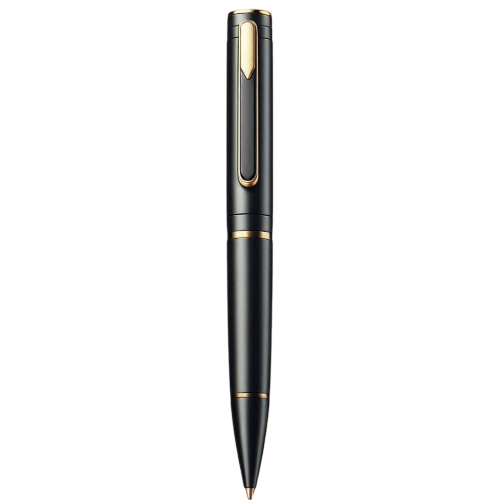 Luxury Gold Tipped Pen png