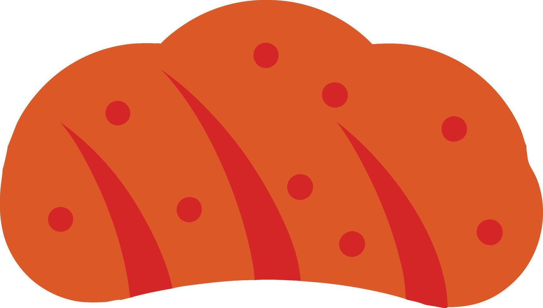 Delicious cake illustration vector