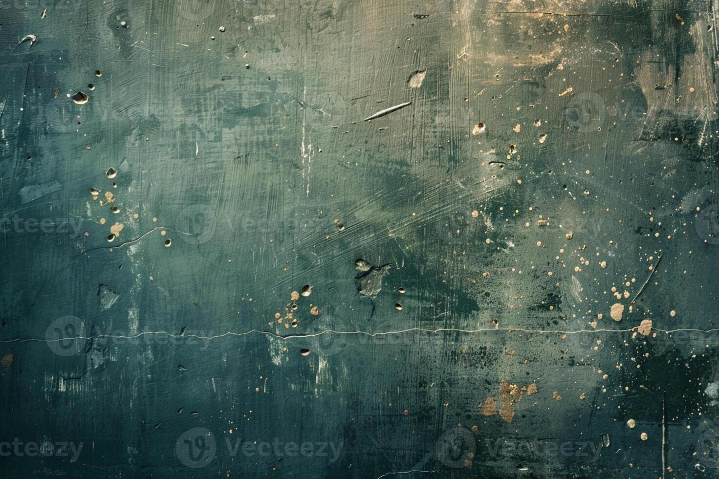 Dark textured abstract background with metallic gold speckles and rough, scratched surface. Moody, artistic element. photo