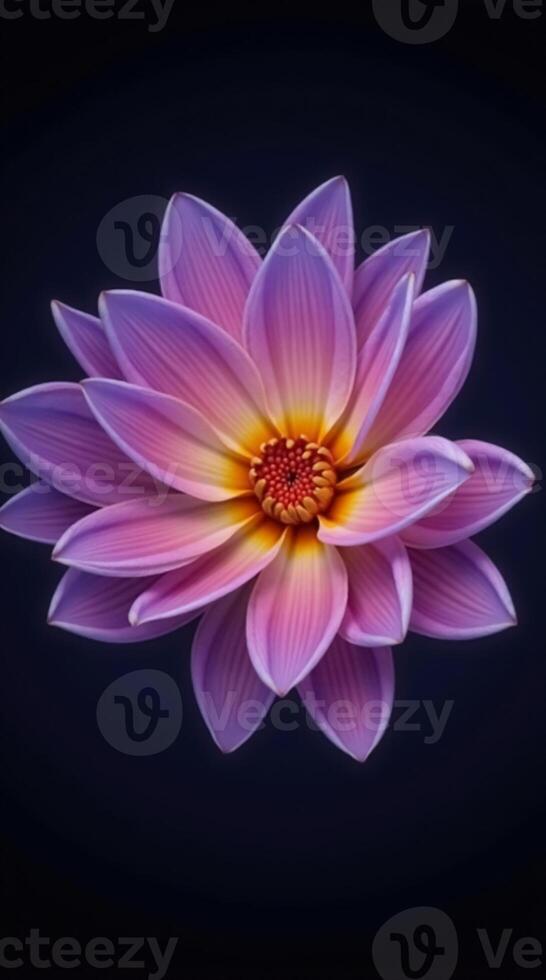 Elegant Pink Lotus Flower Phone Wallpaper for a Serene Background Display photo