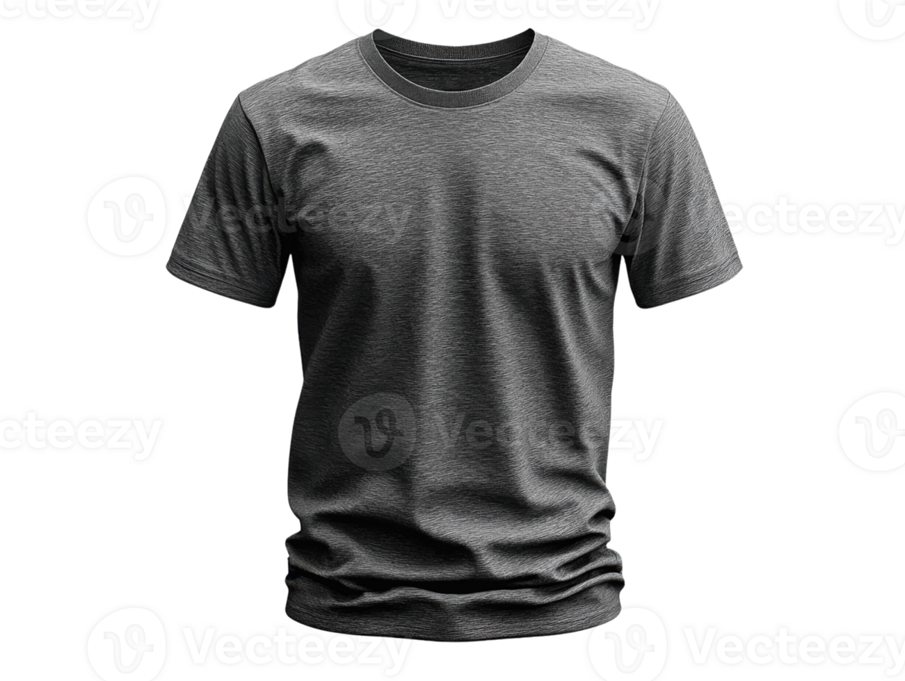 Gray t shirt, casual wear, short sleeves, comfortable fabric, unisex style, plain design, versatile clothing png
