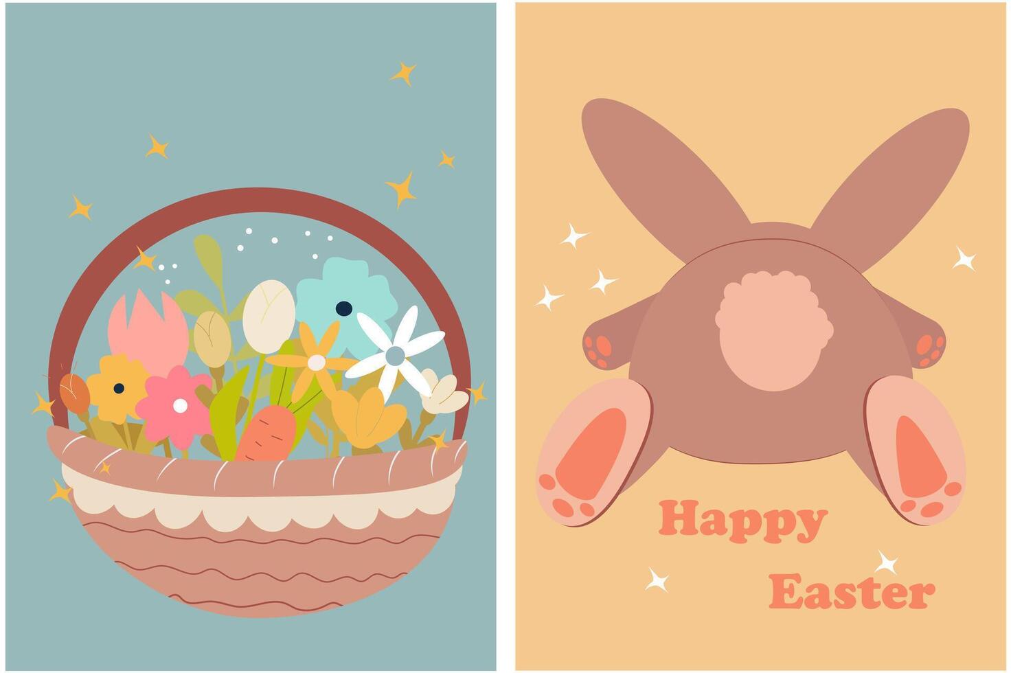 spring illustration for Easter holiday vector