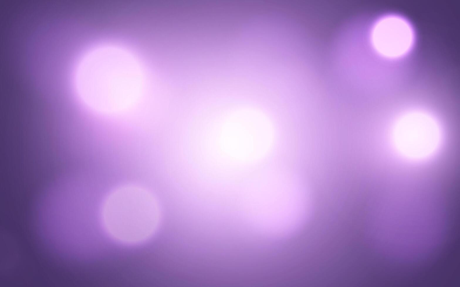 Elegant Purple Bokeh Lights. Dreamy Abstract Soft Glow Background, Background decoration vector