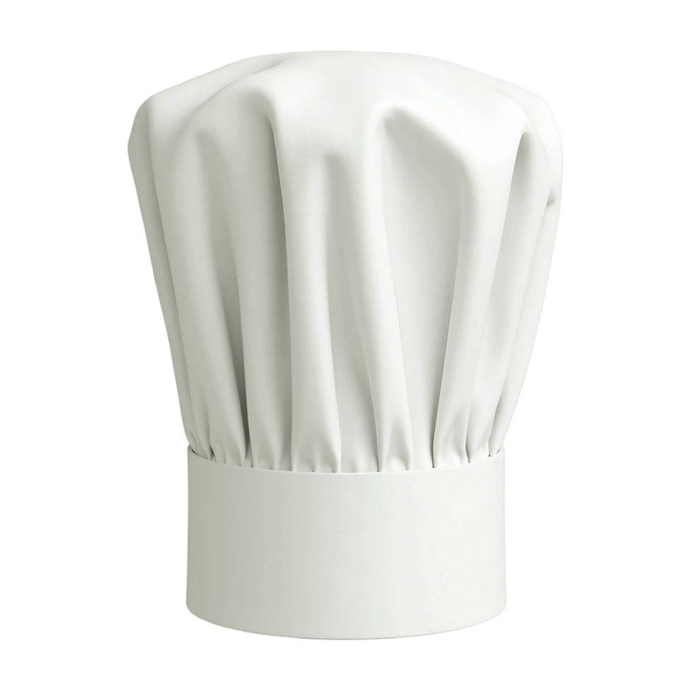 white chef hat transparent background png