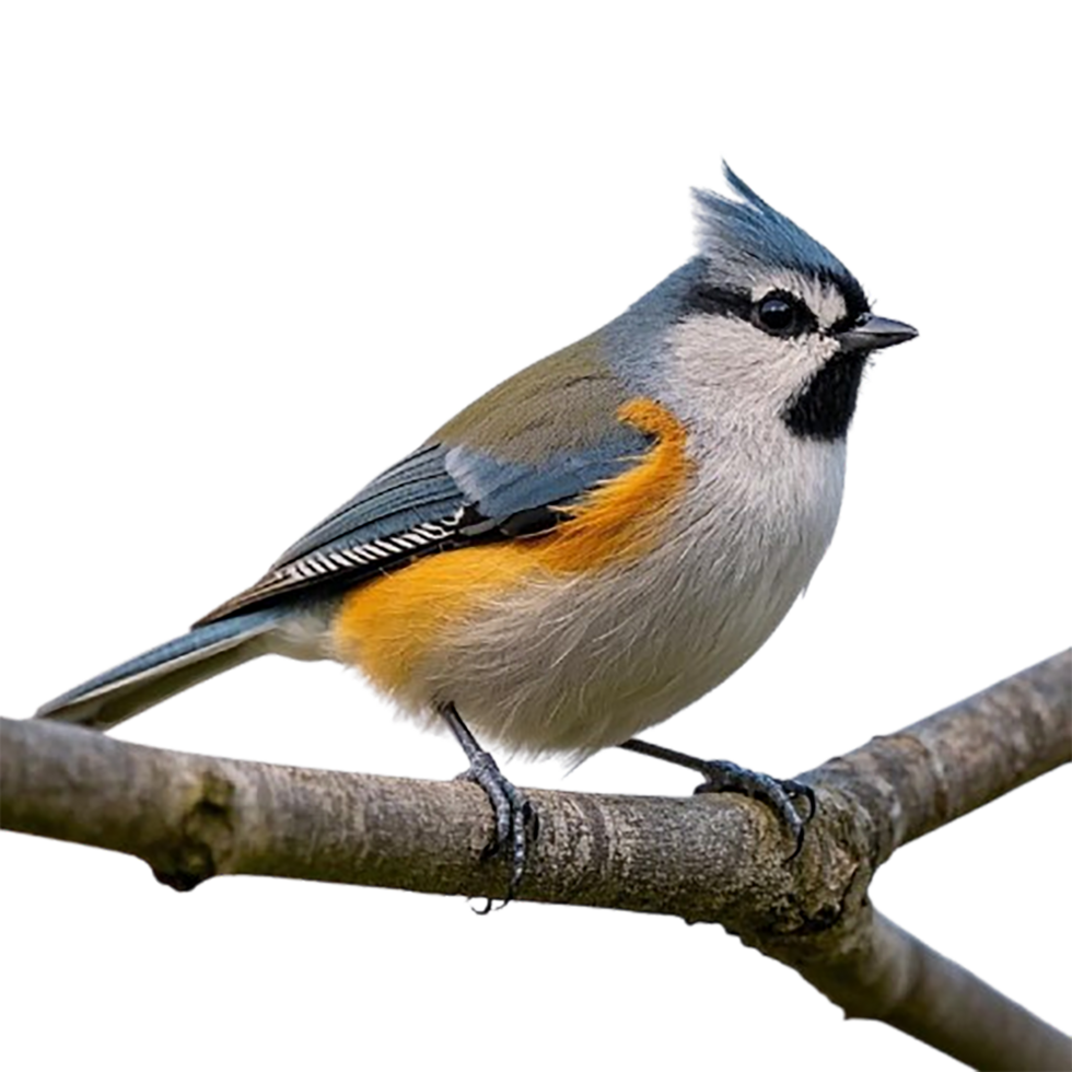 The Lively Tufted Titmouse png