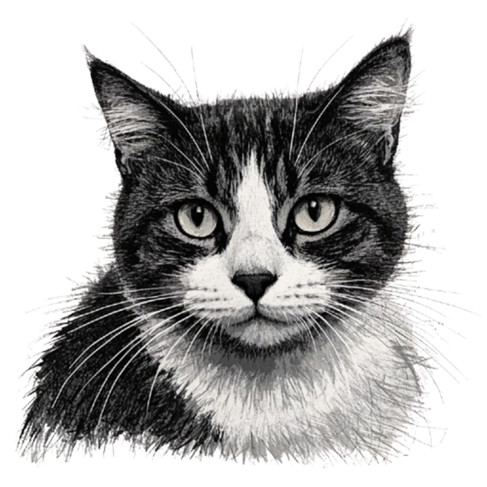 The Art of a Cat in Motion png