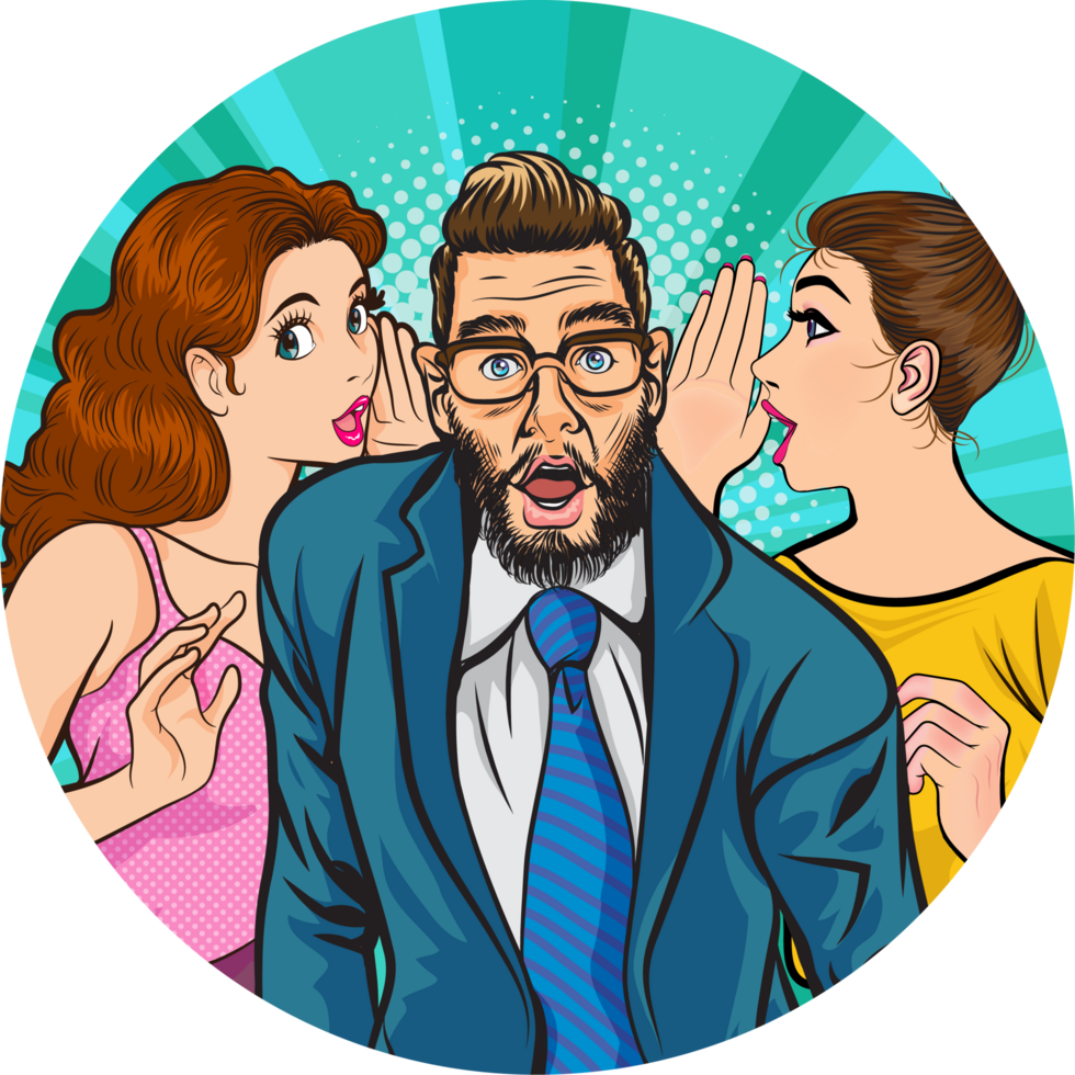 Retro banker looking surprised at a sudden interest rate drop. png
