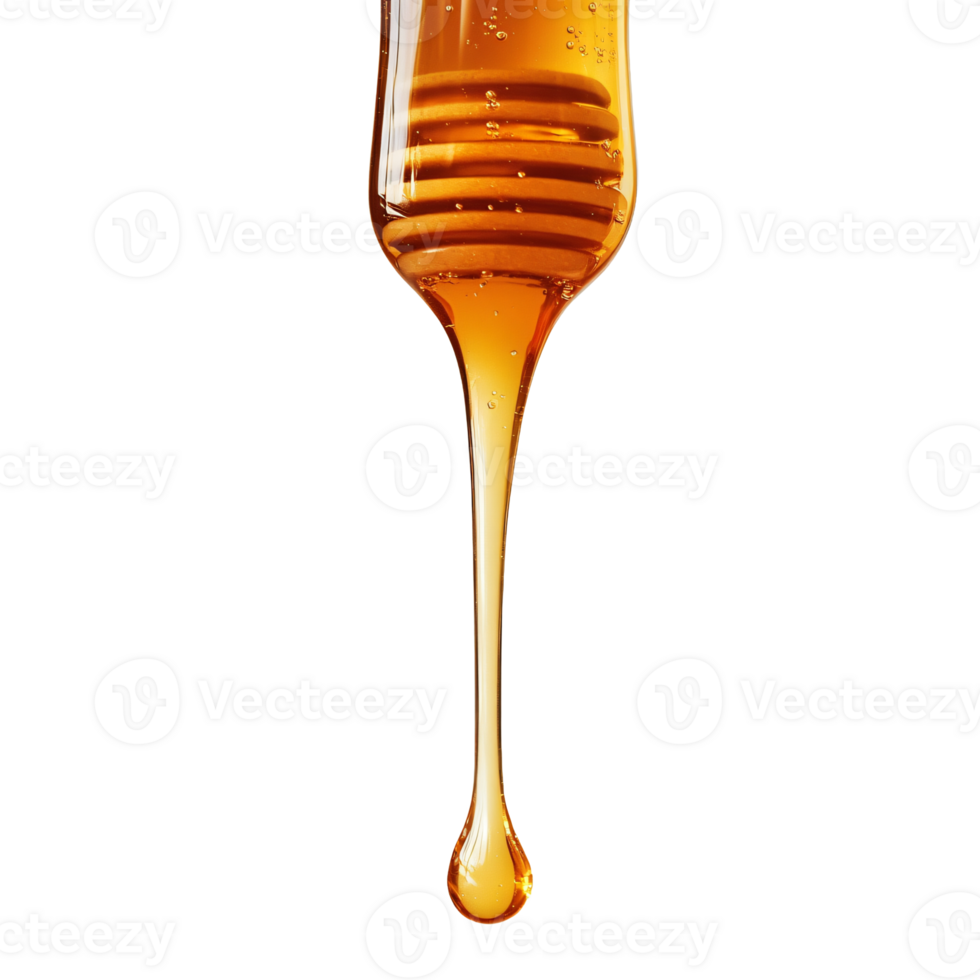 Smooth and Natural Honey Trickling Down Softly png