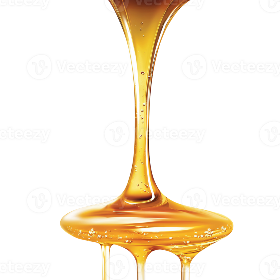 Warm Drizzling Honey with a Golden Glow png