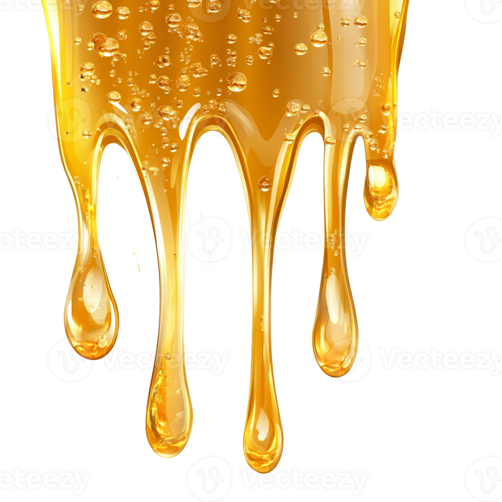 Warm, Pure Honey Flowing Down Softly png