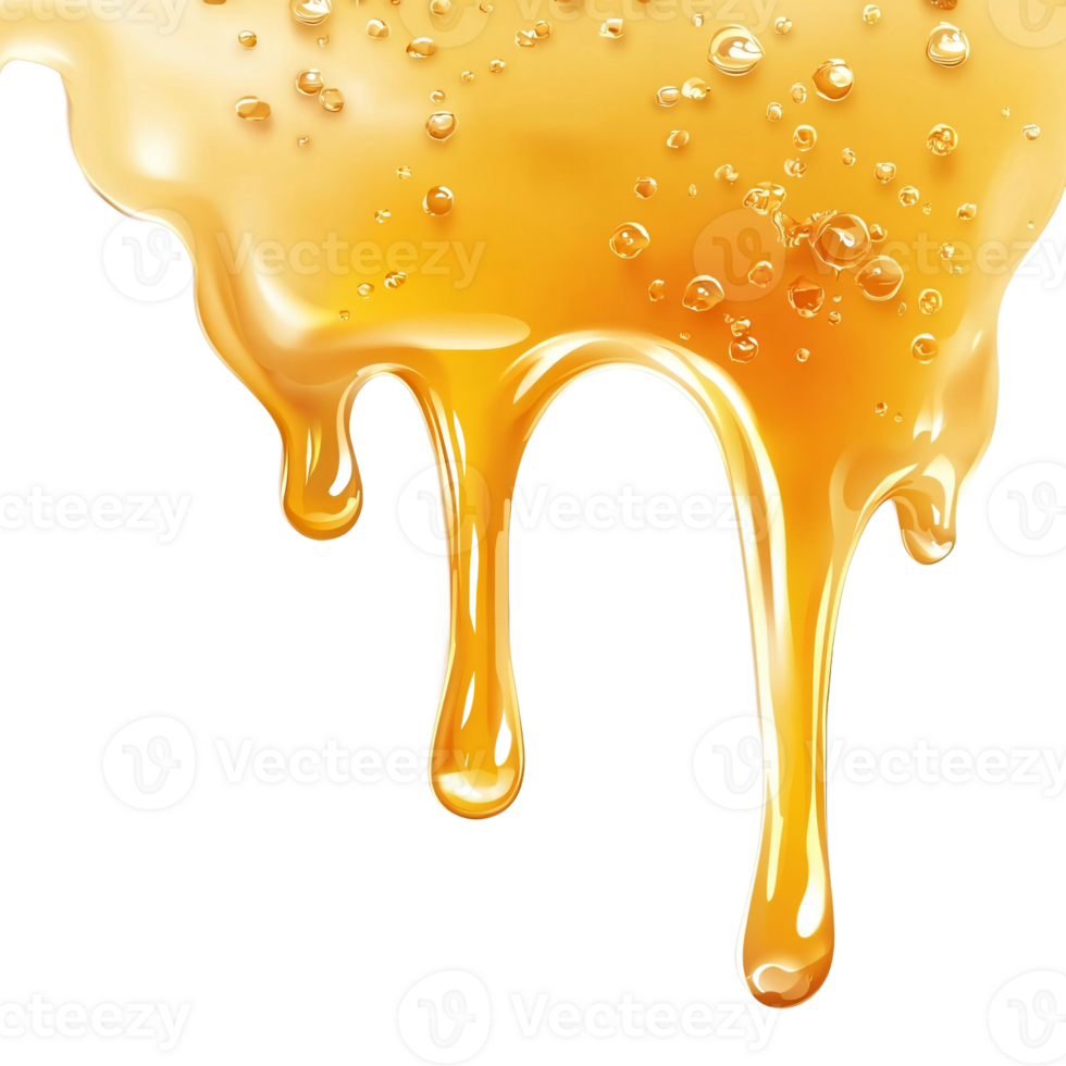 Pure Honey Trickling Down png