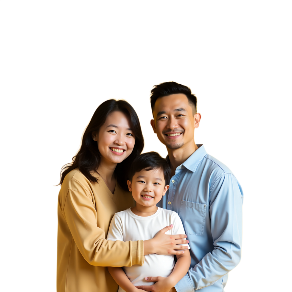 Warm and Joyful Family Portrait Ideal for Advertisements Blogs png