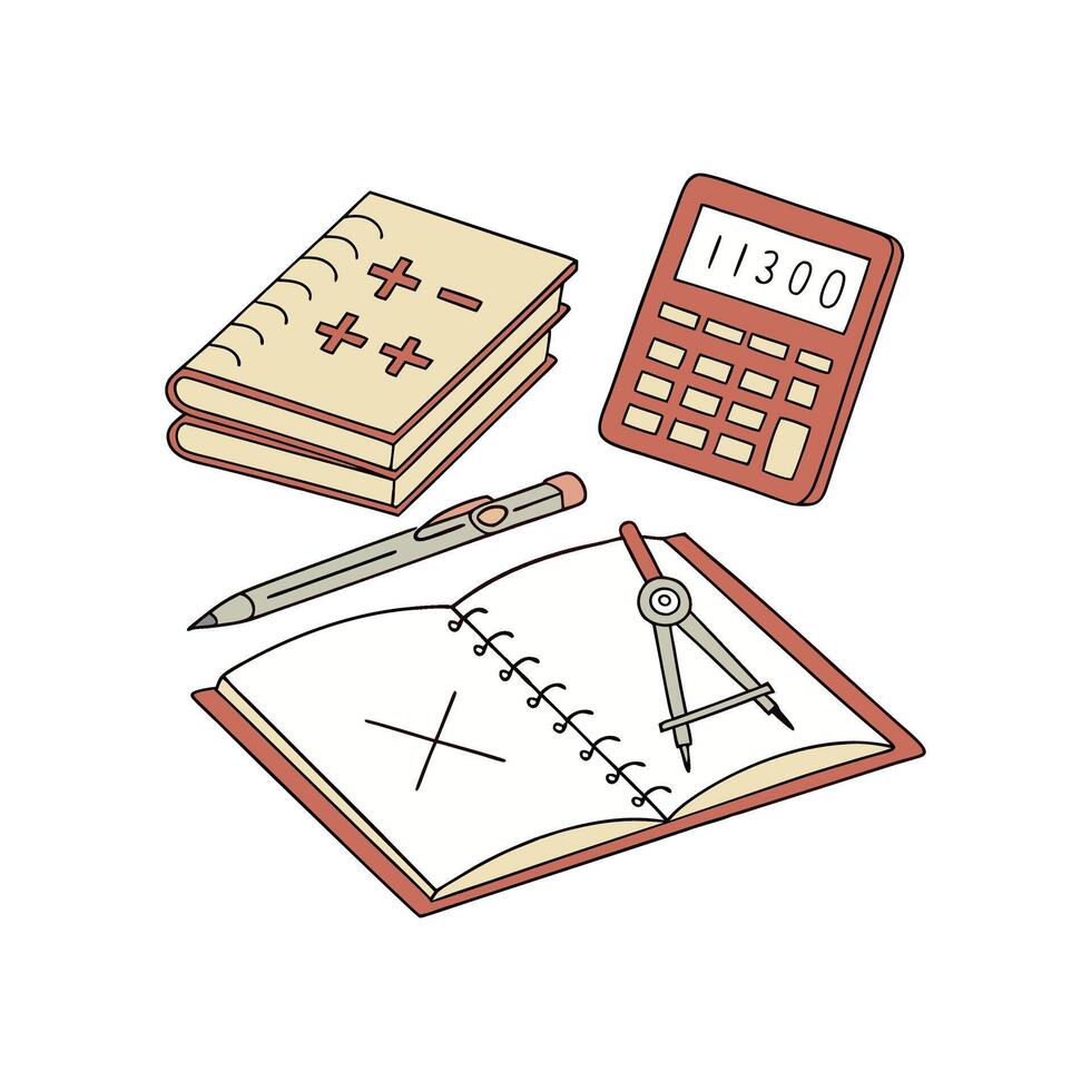 School supplies , vector