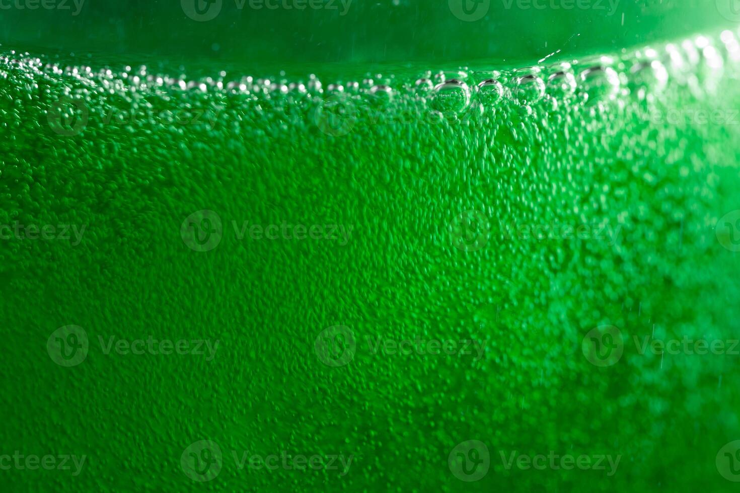 The symbol of St. Patrick's Day is a green beer ale photo