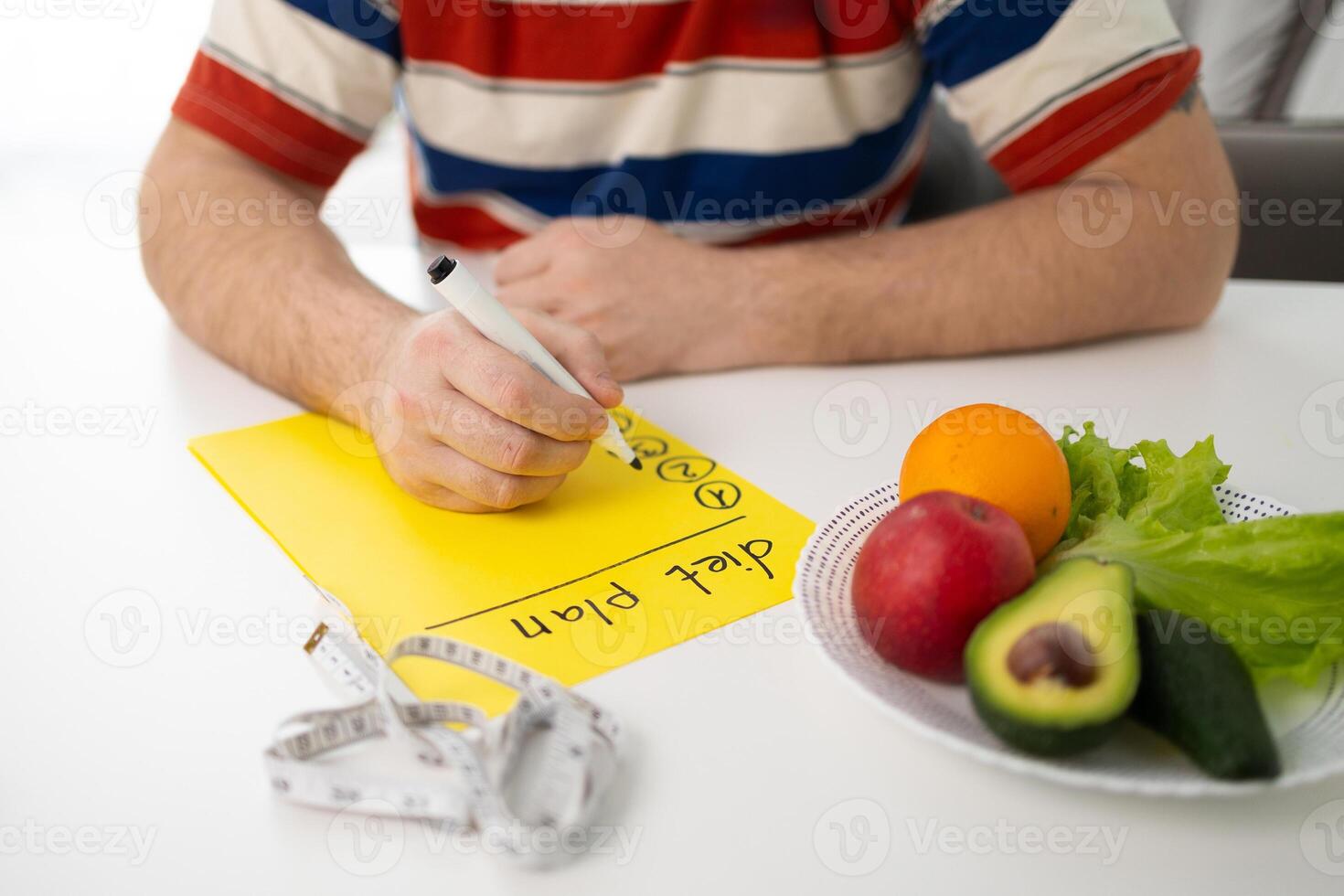 Healthy Meal Planning with Fresh, Nutritious Ingredients for a Balanced Diet and Lifestyle photo