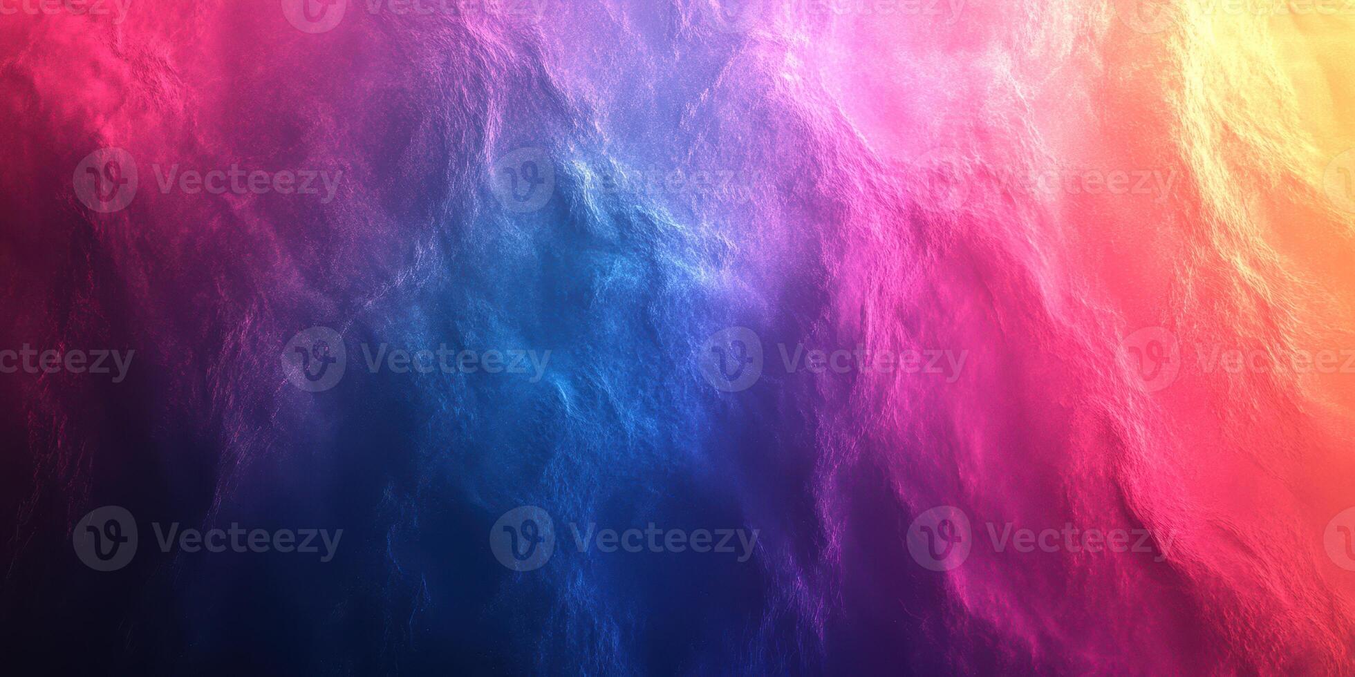 Vibrant colorful abstract background with swirling patterns and gradients at twilight photo
