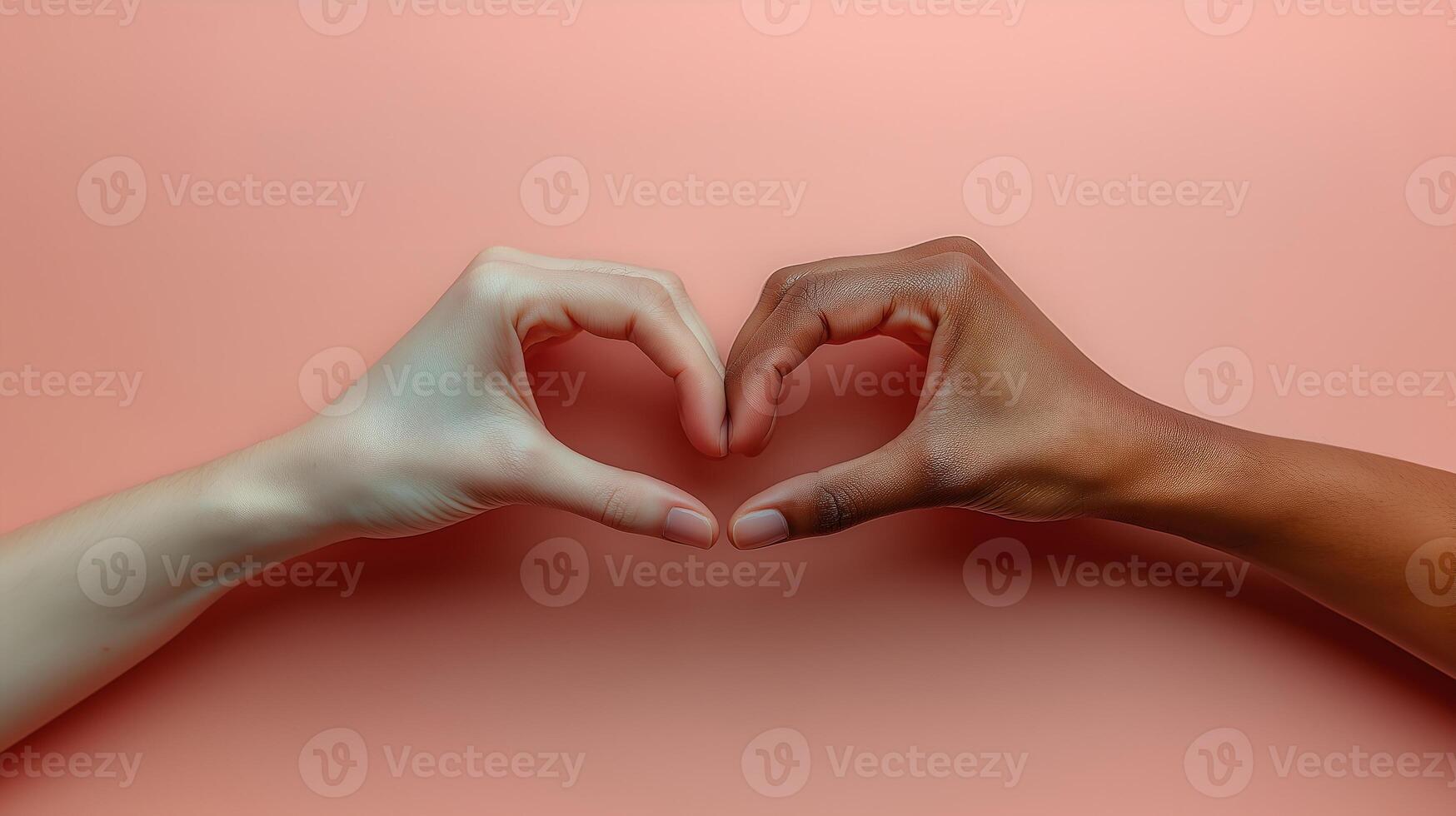A close up of men two hands heart photo