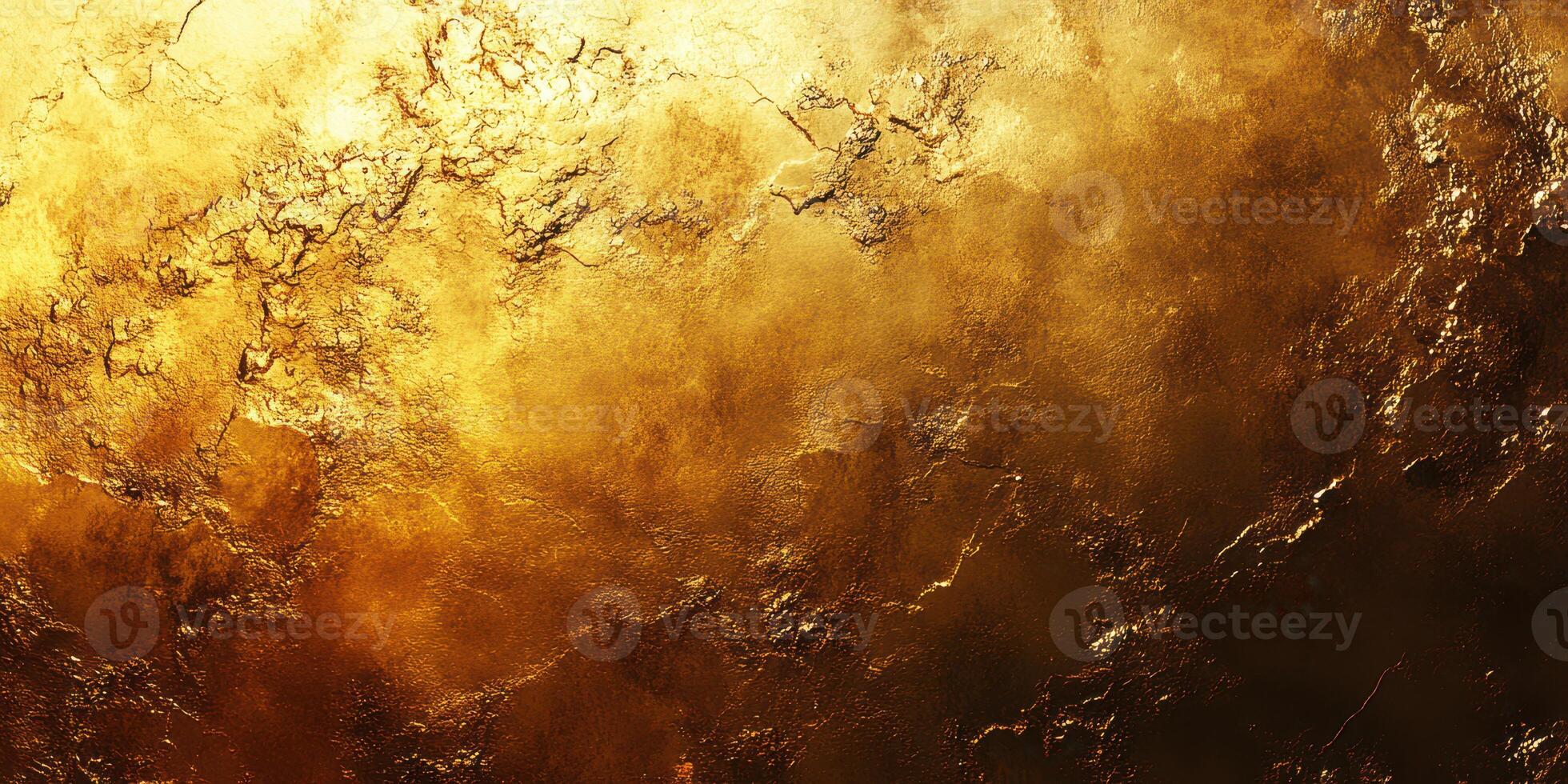 Abstract golden texture filled with intricate patterns and vivid colors in an artistic composition photo