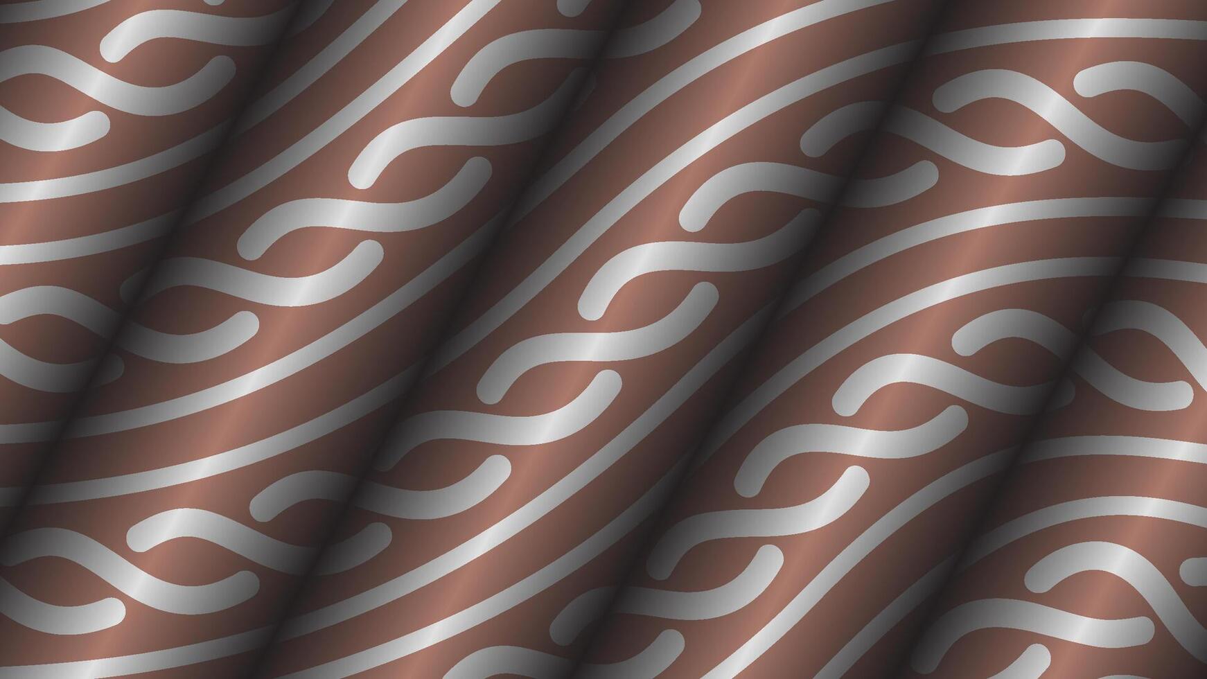 Abstract Woven Metal Texture. A modern abstract background with a woven, metallic pattern and a textured, industrial feel. Perfect for creating eye-catching designs with a touch of sophistication vector