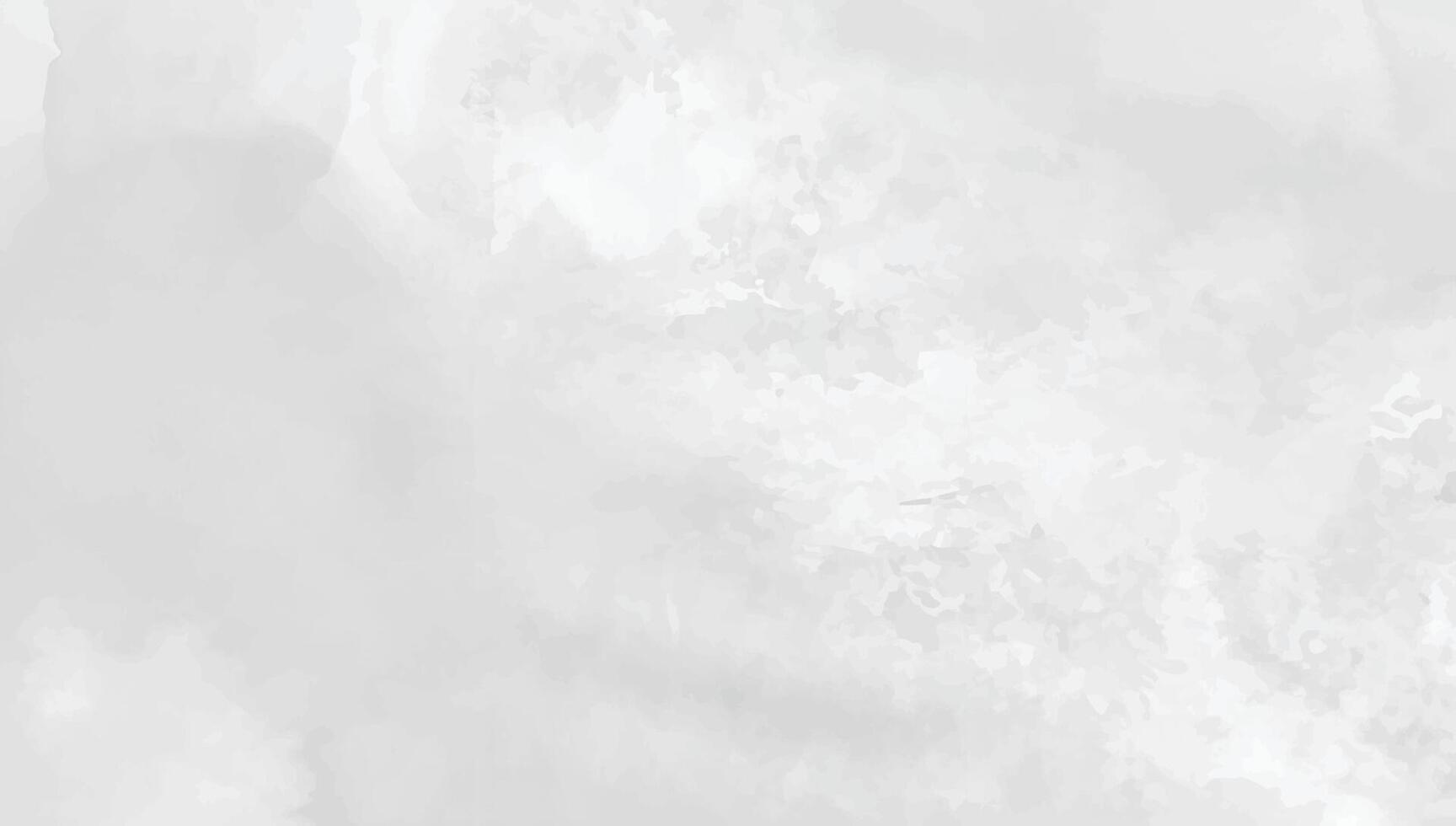 Minimalist white abstract watercolor texture with soft, cloudy patterns. Perfect for backgrounds, design, or presentations. vector