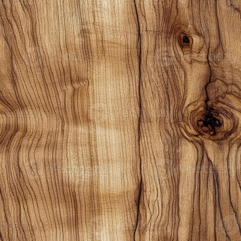 Natural Wood Texture with Grain Patterns and Knots photo