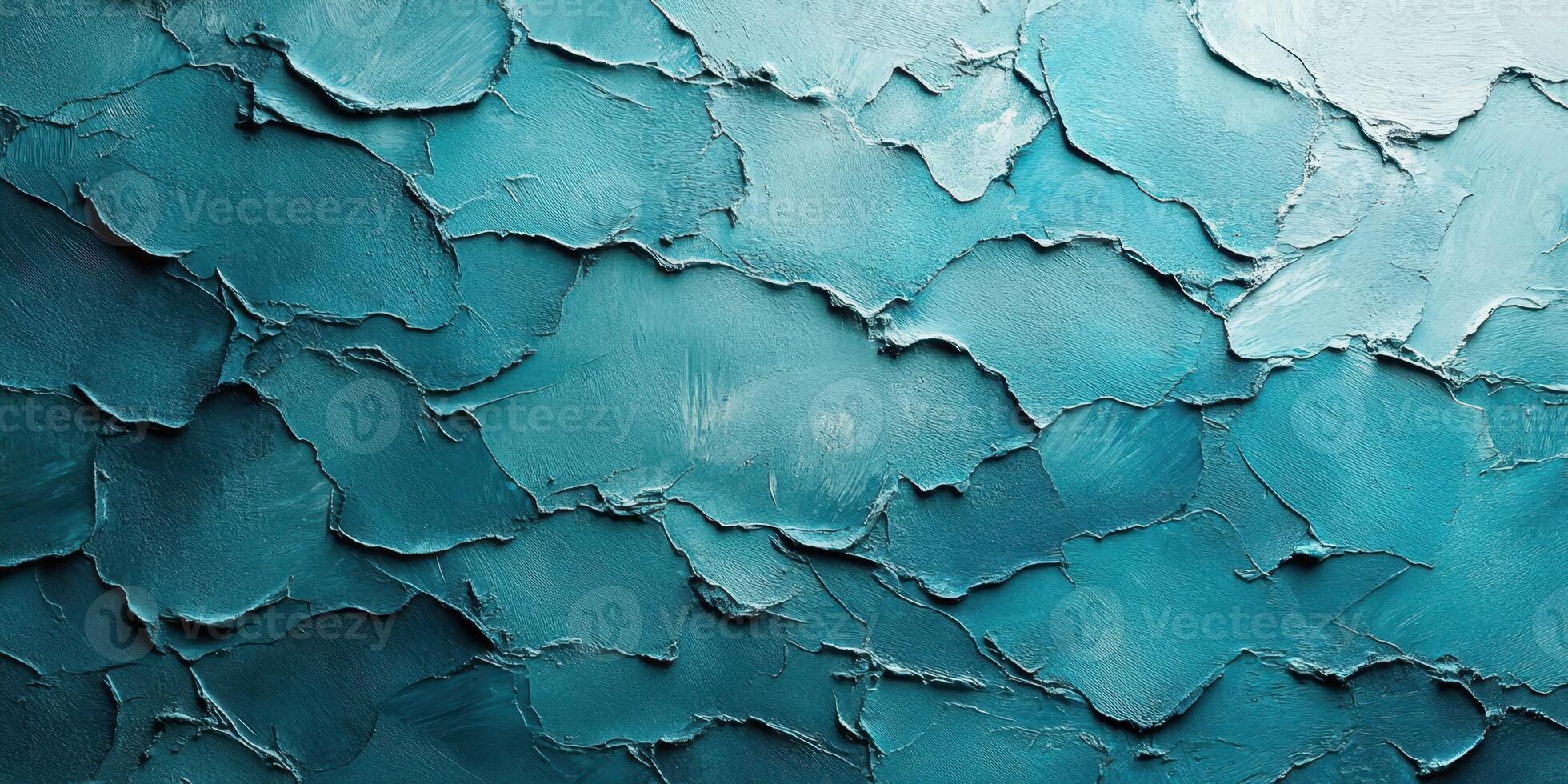 Unique turquoise textured surface with layered patterns showcasing artistic design and craftsmanship photo