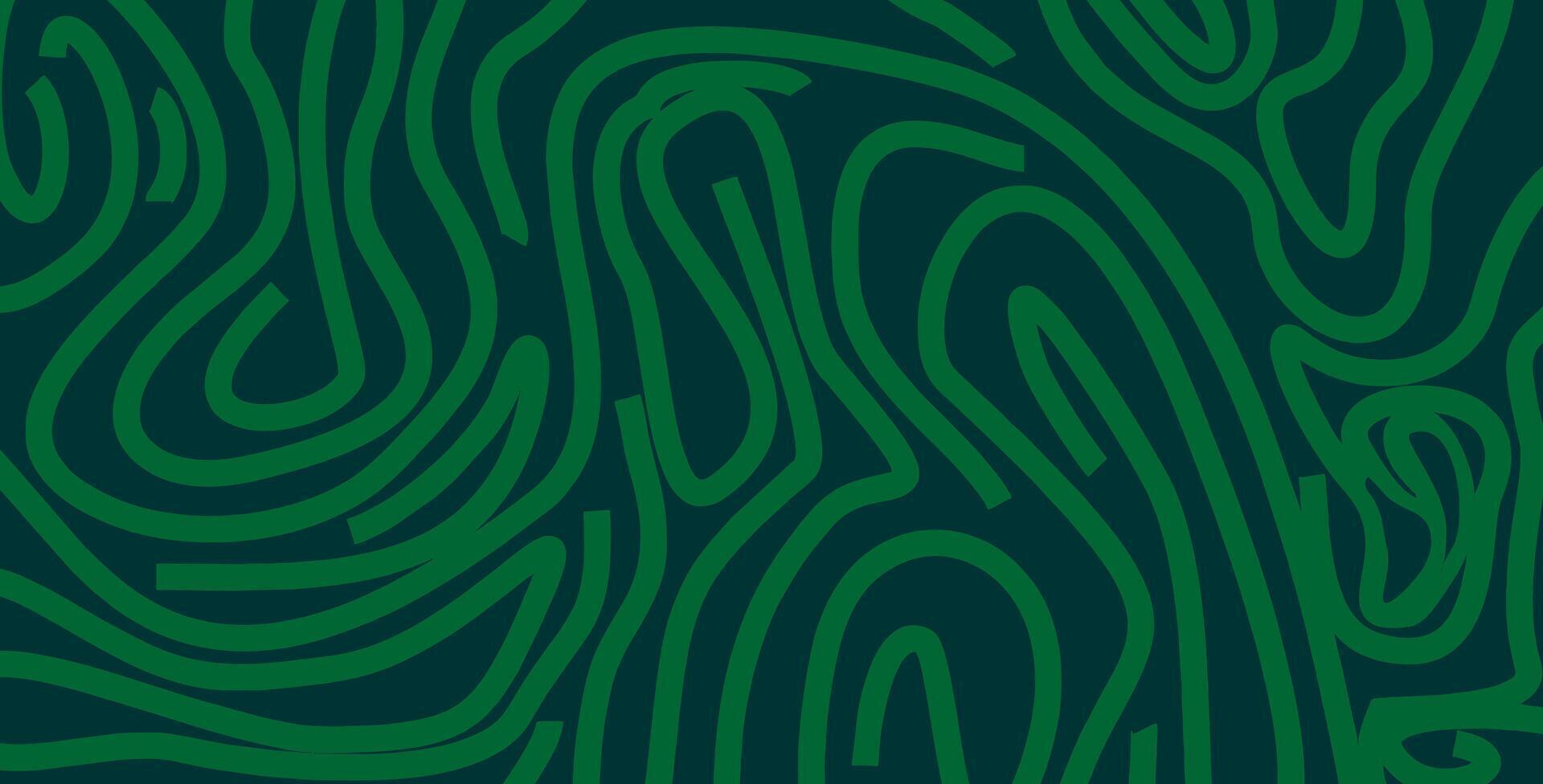 Seamless abstract pattern with curved lines vector