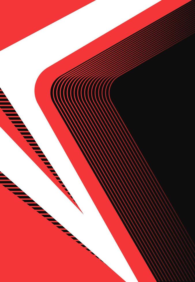 Red sport background jersey design vector