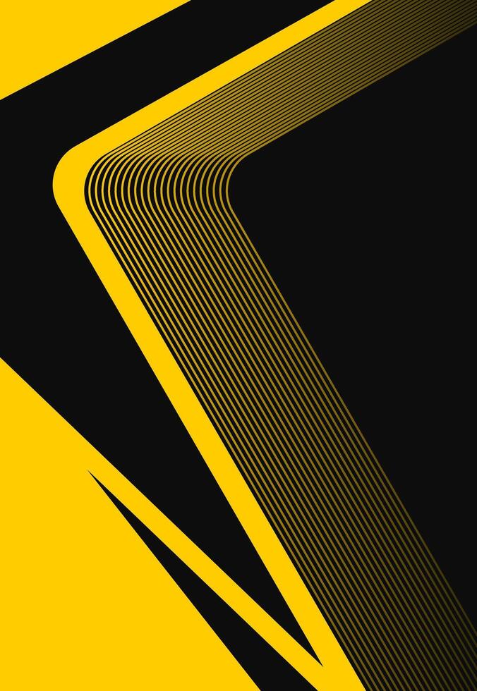 Yellow sport background jersey design vector