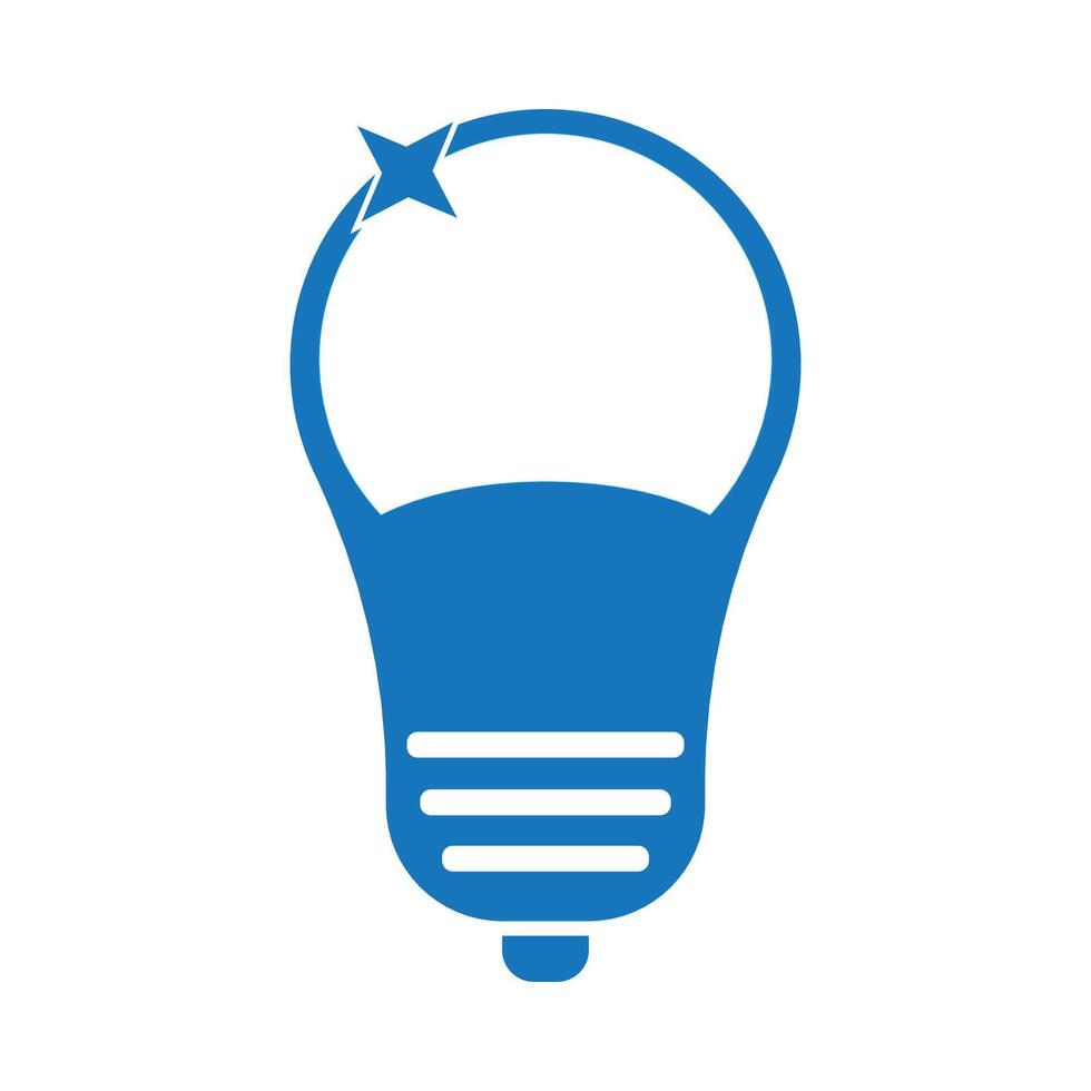led lamp icon illustration design template vector