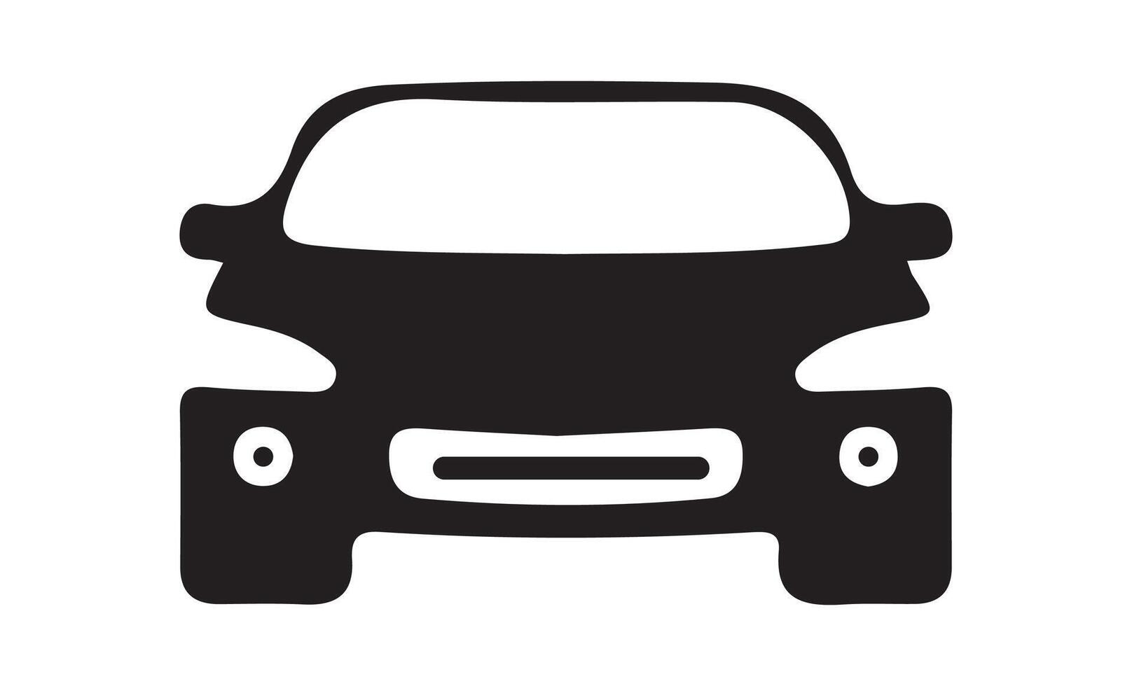 Medium model personal car vector