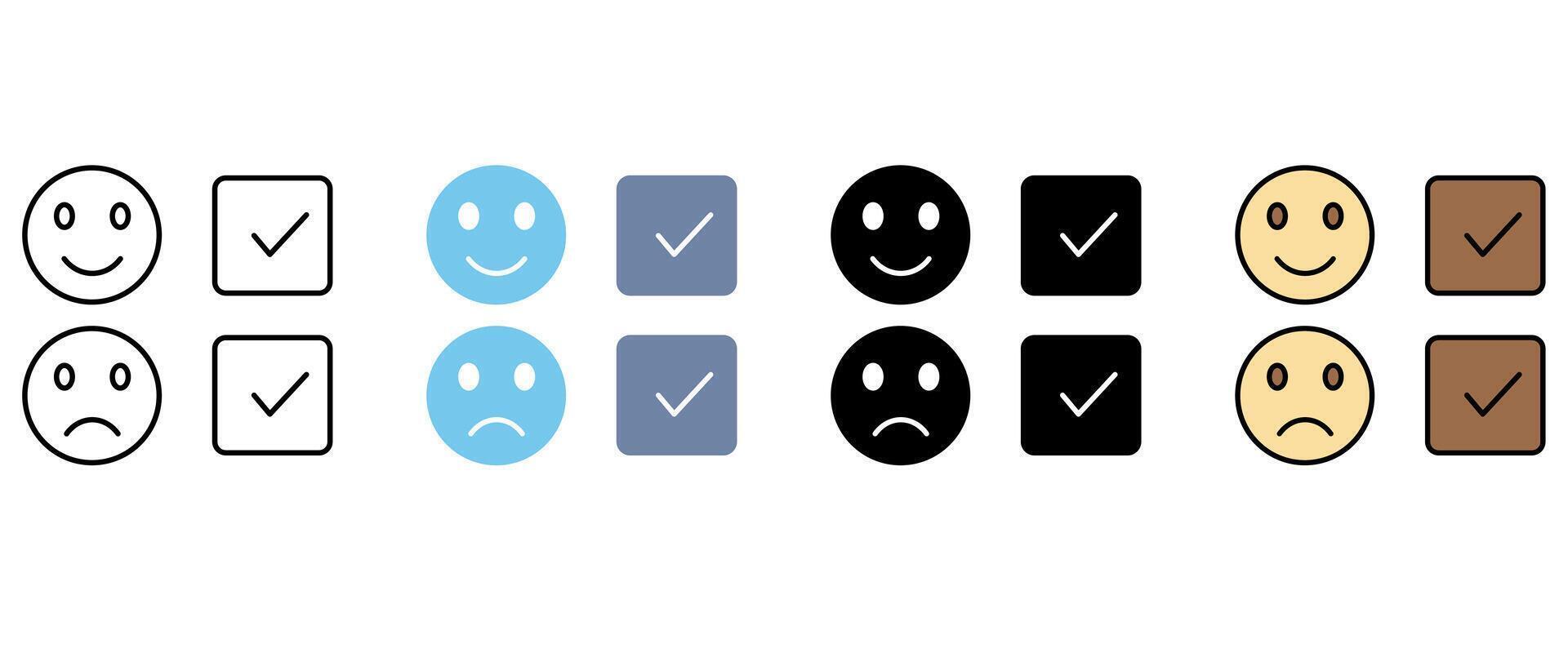happy concept line icon. Simple element illustration. happy concept outline symbol design. vector
