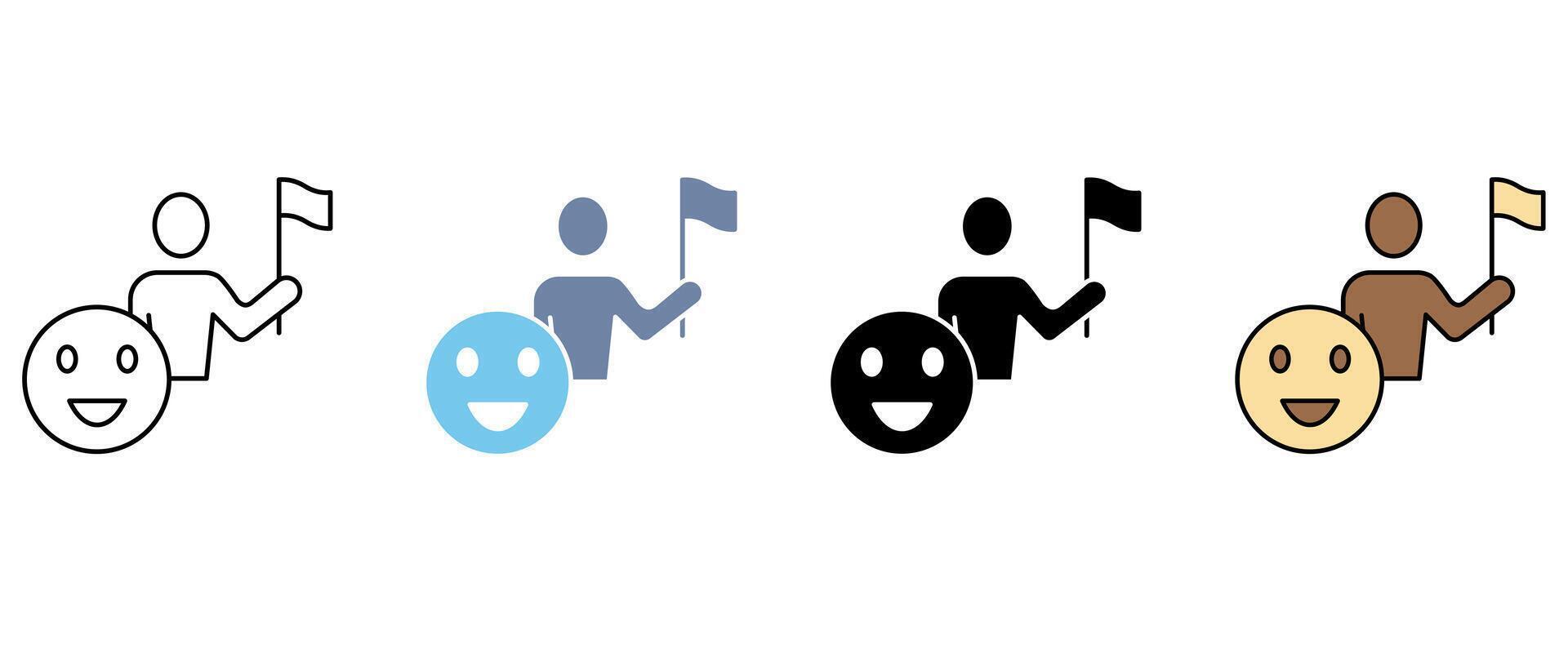 success concept line icon... Simple element illustration. success concept outline symbol design. vector