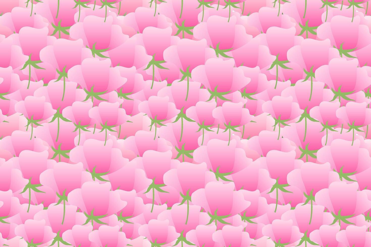 Spring seamless pattern with sakura flowers. Floral pink background with petals. illustration for banners, cards vector