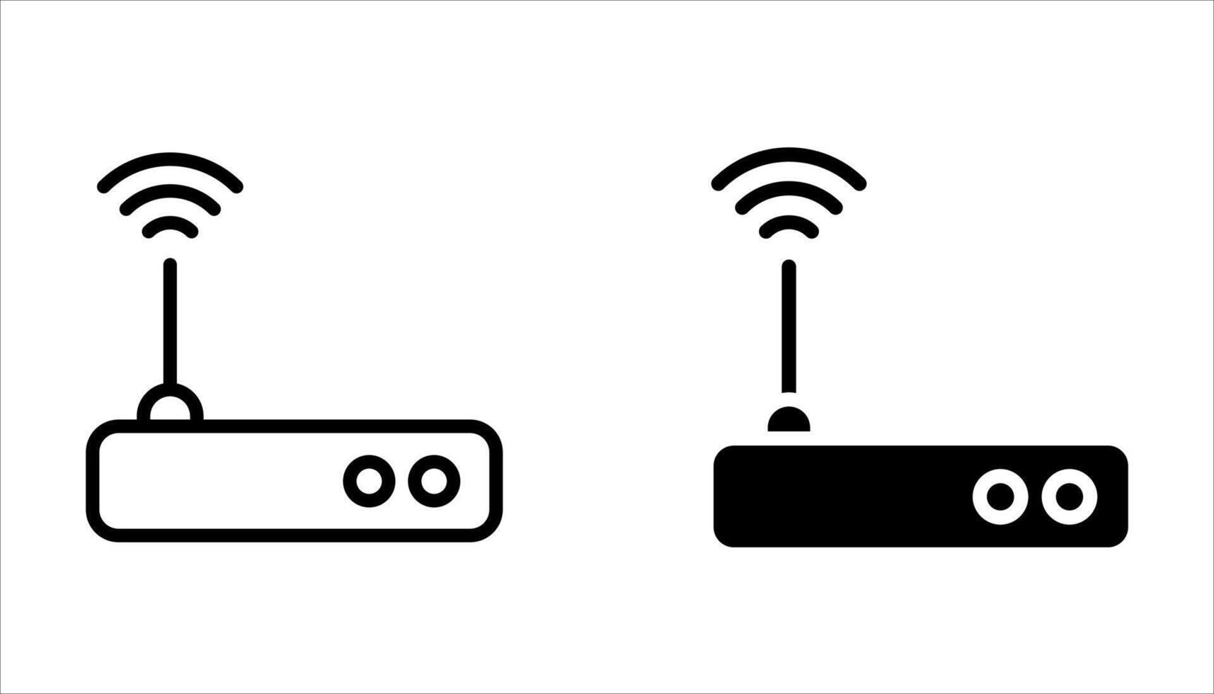 wifi icon set. vector