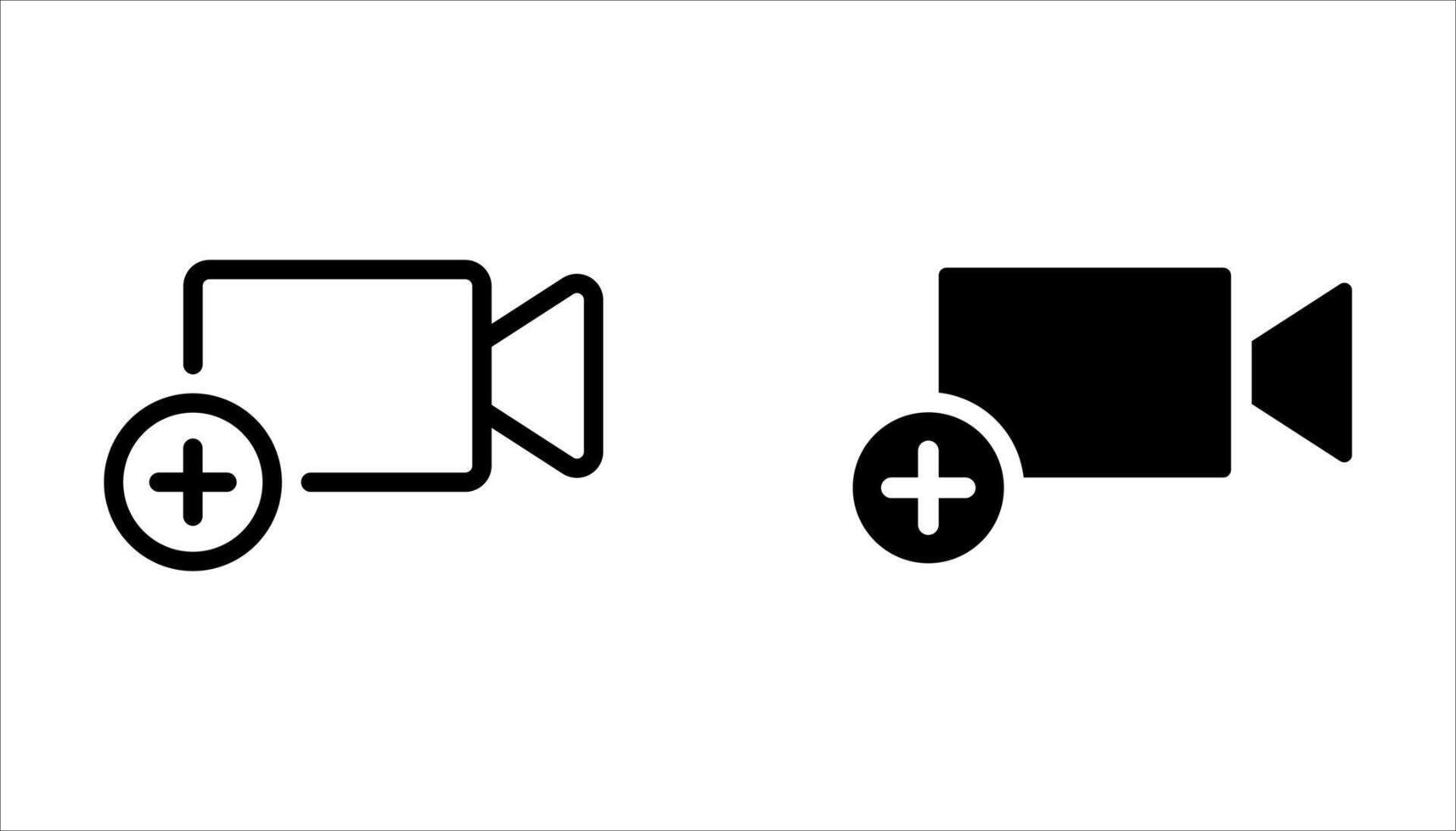 reel icon set. vector