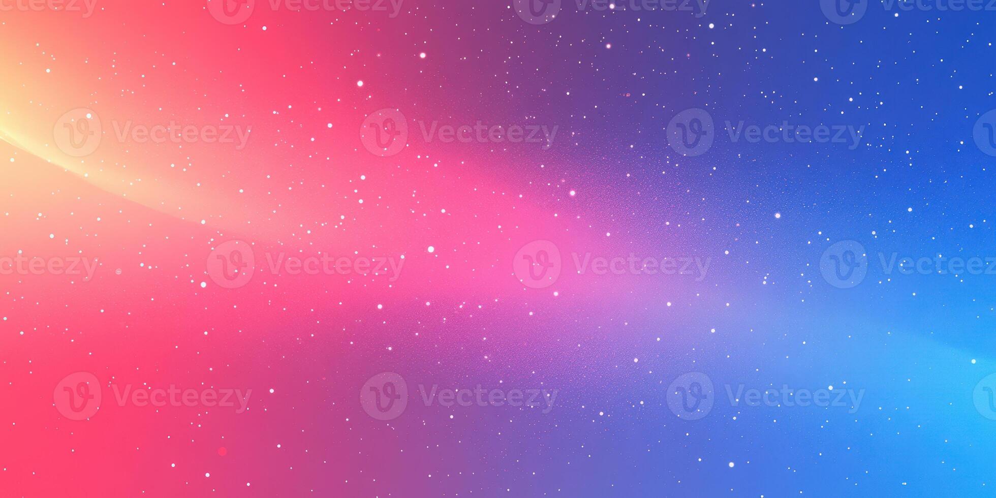 Colorful cosmic background featuring stars and vibrant hues of blue and pink in a dreamy gradient photo
