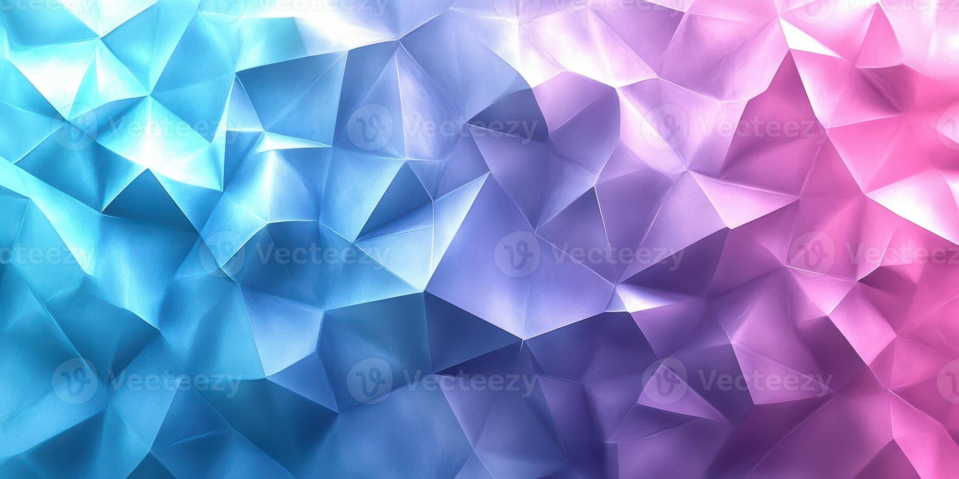Colorful abstract texture with vibrant blue and purple hues reflecting light photo