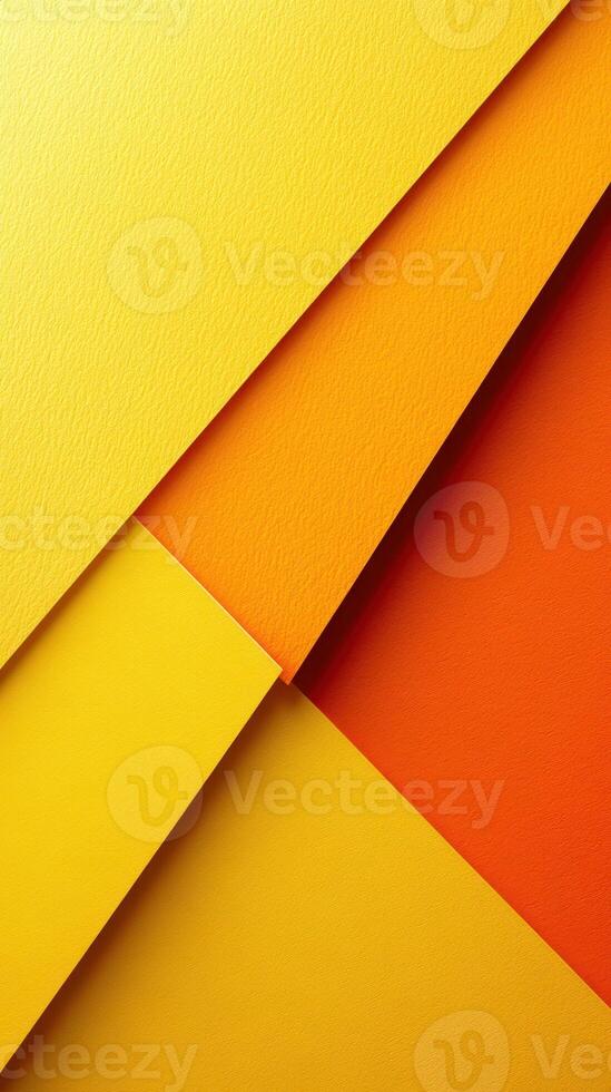 Brightly colored textured papers arranged in layers create an eye-catching abstract design photo