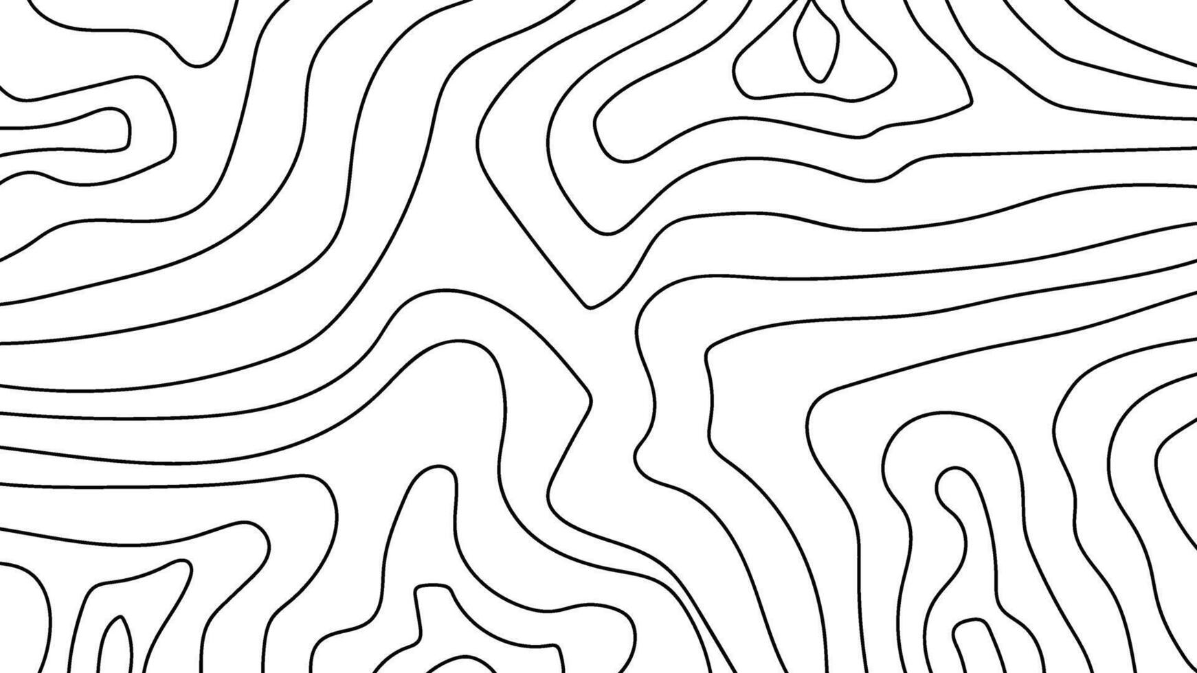 abstract wavy background. topographic contour background. contour lines background. Topographic map contour background vector
